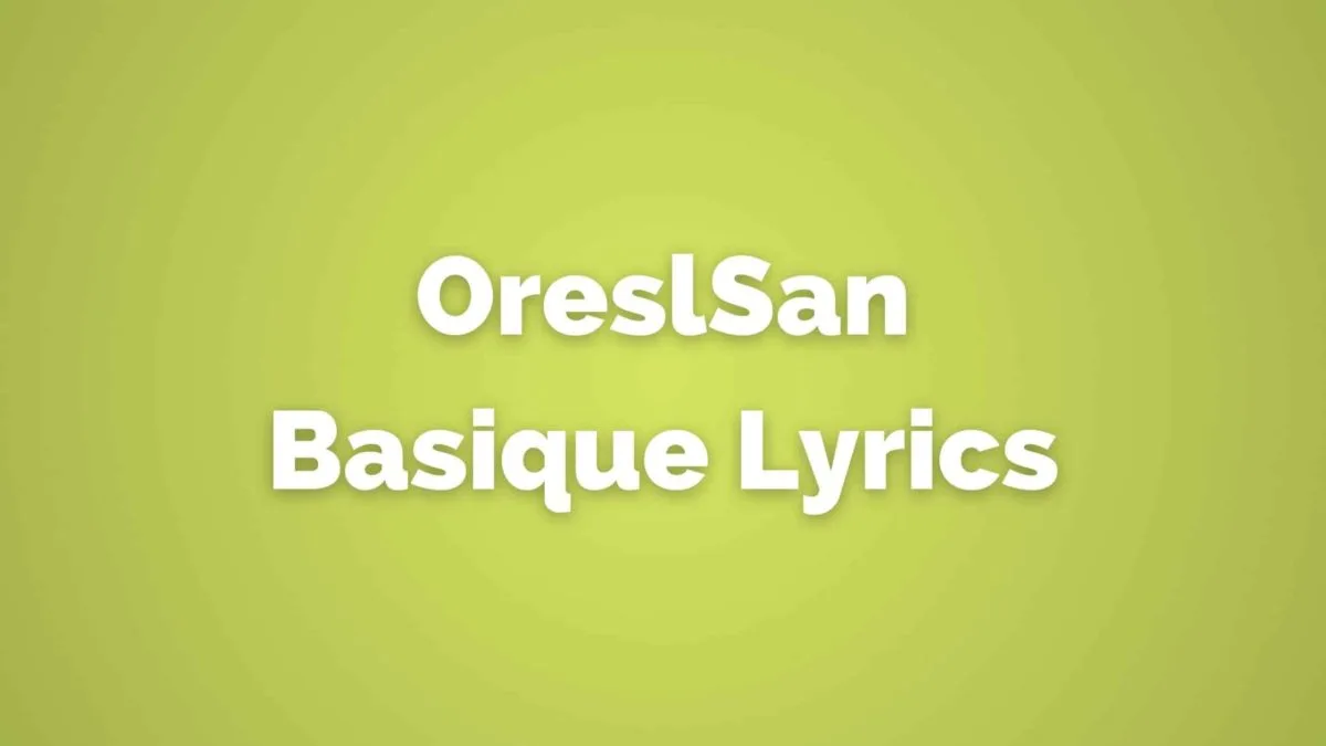 OrelSan | Basique Lyrics Translated into English
