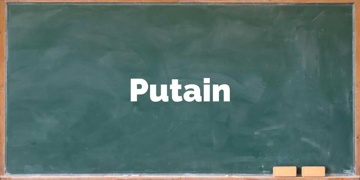 Putain signification