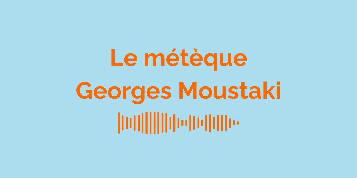 Le m&eacute;t&egrave;que - Georges Moustaki / Signification de la chanson