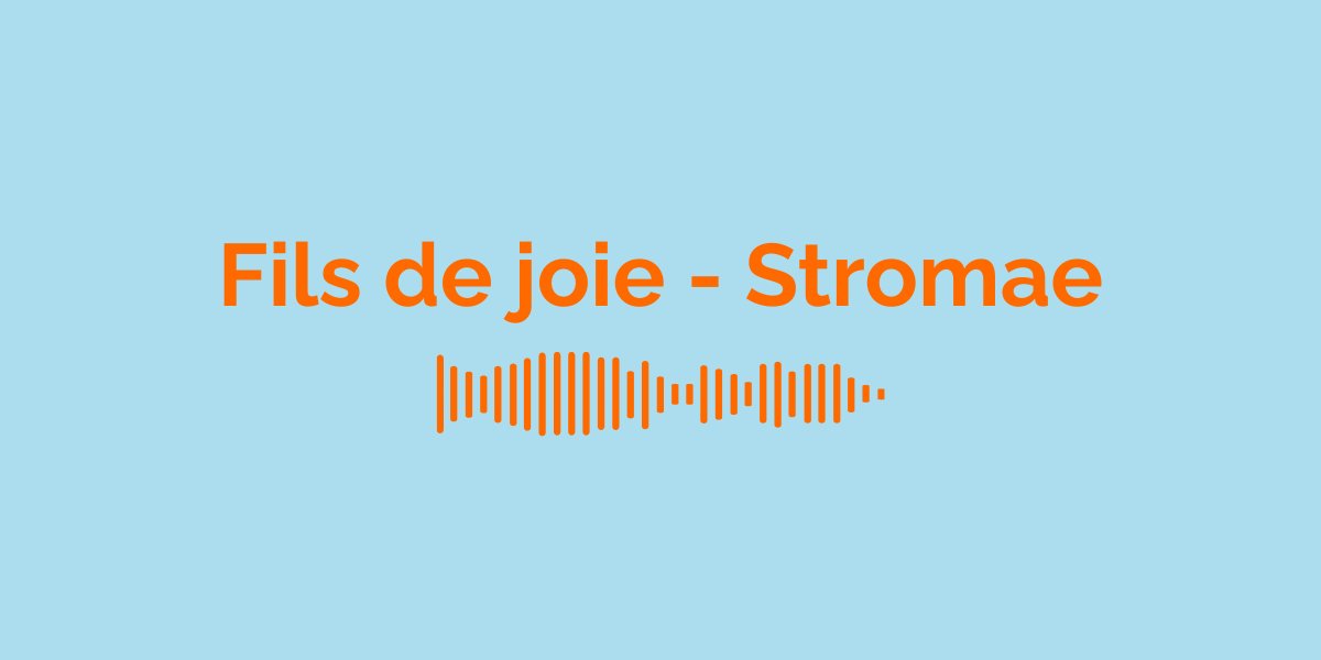 &laquo; Fils de joie &raquo; par Stromae : Signification de la Chanson